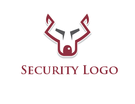wolf face outline logo
