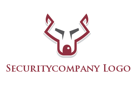 wolf face outline logo