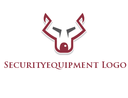 wolf face outline logo
