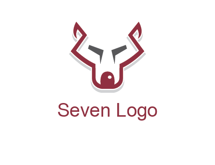 wolf face outline logo