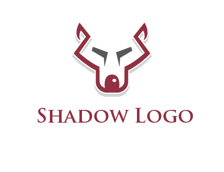 wolf face outline logo