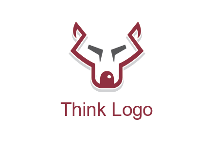 wolf face outline logo