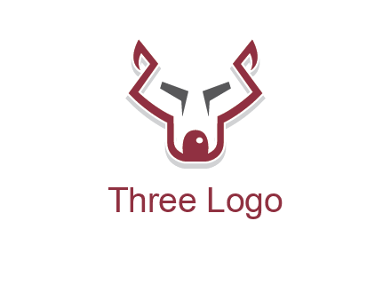 wolf face outline logo