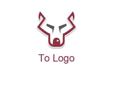 wolf face outline logo