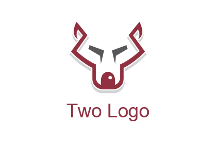 wolf face outline logo