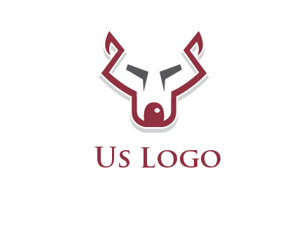 wolf face outline logo