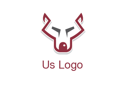 wolf face outline logo