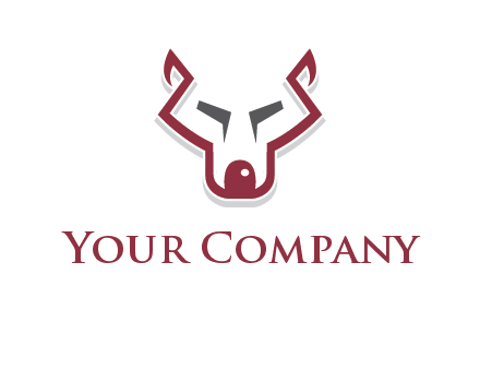 wolf face outline logo