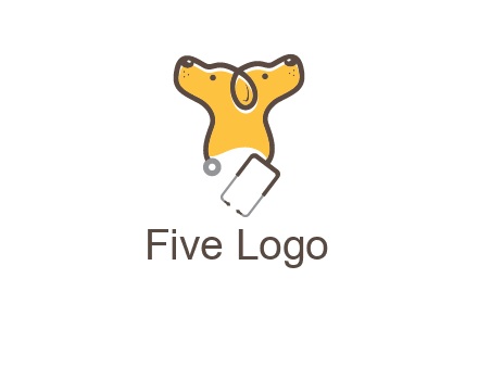 Animal medical clinic logo creator