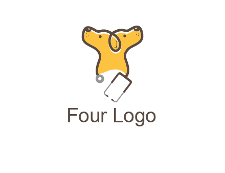 Animal medical clinic logo creator