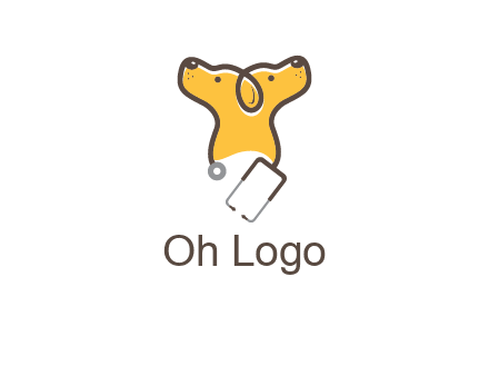 Animal medical clinic logo creator