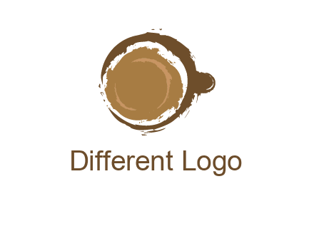 coffee cup splash icon