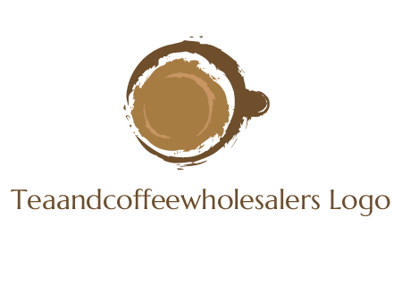 coffee cup splash icon