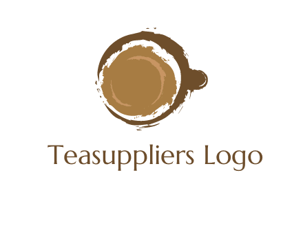 coffee cup splash icon