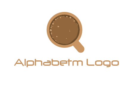 coffee cup with bubbles icon