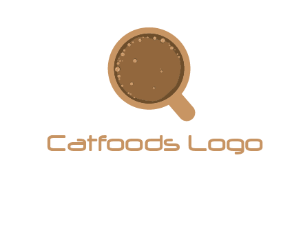 coffee cup with bubbles icon