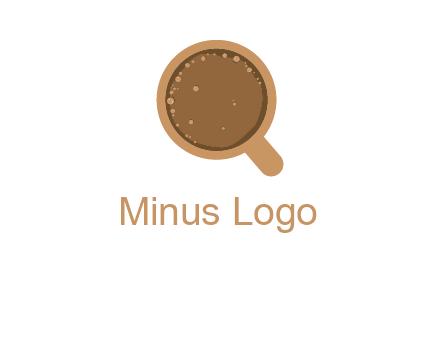 coffee cup with bubbles icon