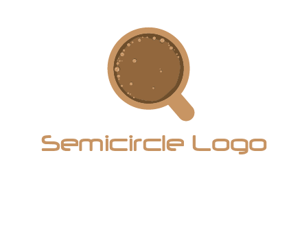 coffee cup with bubbles icon