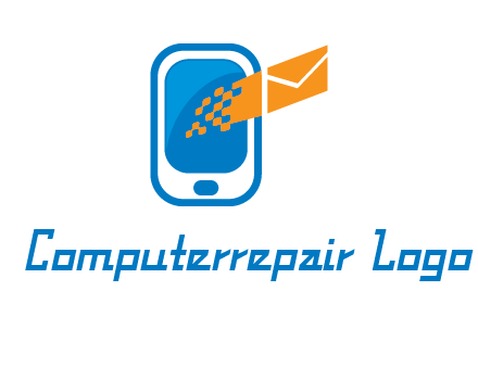 mails out of mobile logo