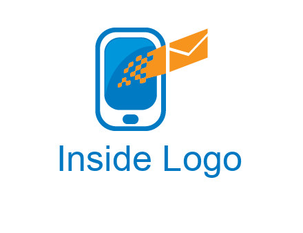 mails out of mobile logo
