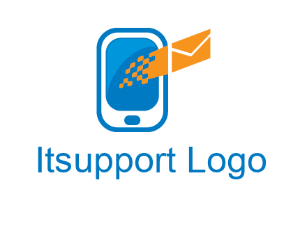 mails out of mobile logo