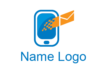 mails out of mobile logo