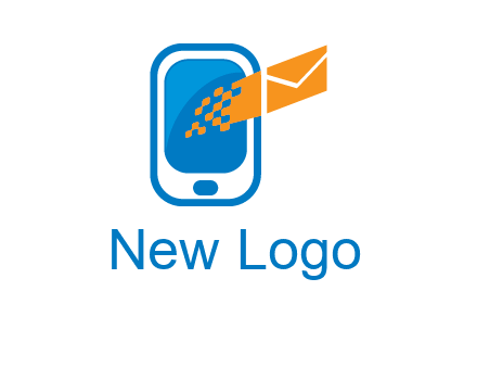 mails out of mobile logo