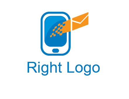 mails out of mobile logo