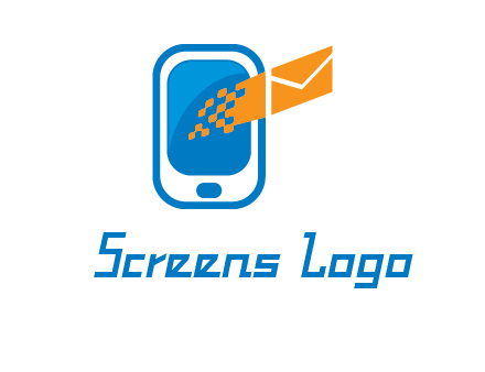 mails out of mobile logo