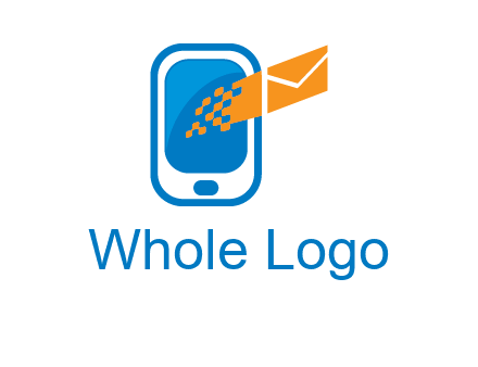 mails out of mobile logo