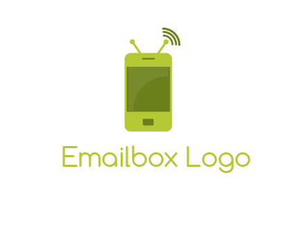 mobile with antenna icon