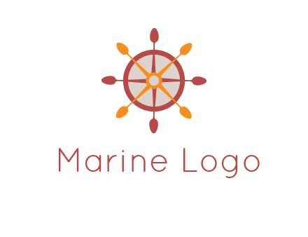 ship's wheel logo