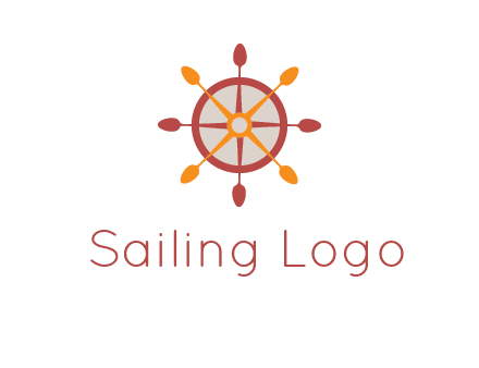 ship's wheel logo