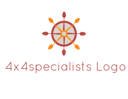 ship's wheel logo