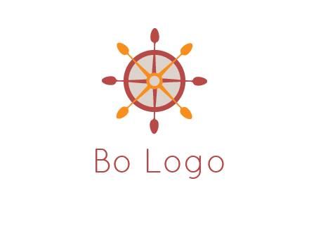 ship's wheel logo