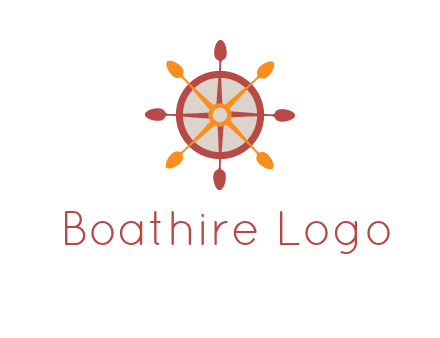 ship's wheel logo