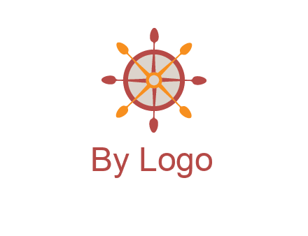 ship's wheel logo
