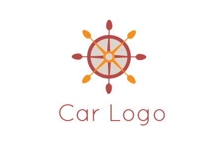 ship's wheel logo