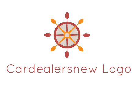 ship's wheel logo