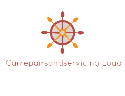 ship's wheel logo
