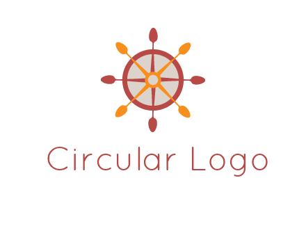 ship's wheel logo