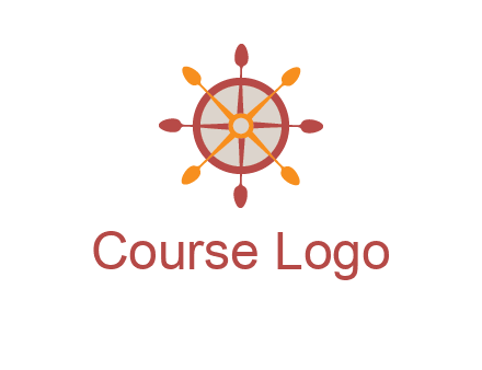 ship's wheel logo