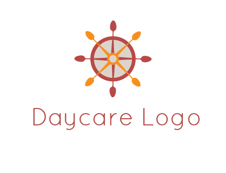 ship's wheel logo