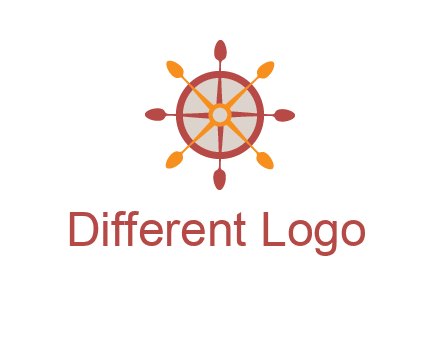 ship's wheel logo