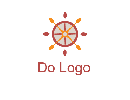 ship's wheel logo