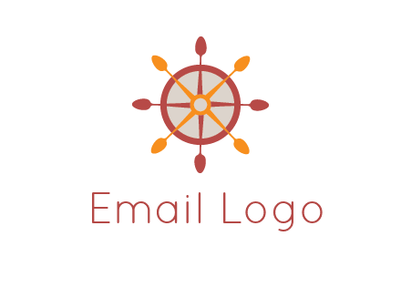 ship's wheel logo