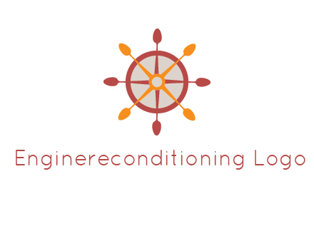 ship's wheel logo
