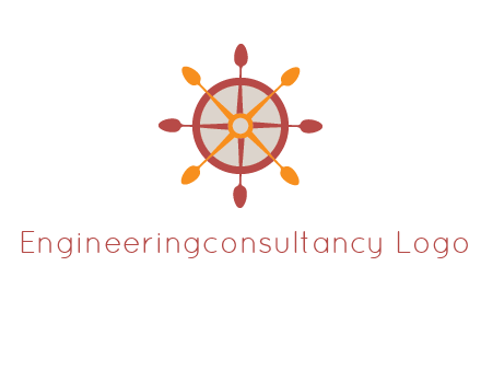 ship's wheel logo