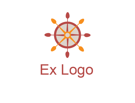 ship's wheel logo