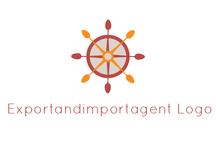 ship's wheel logo